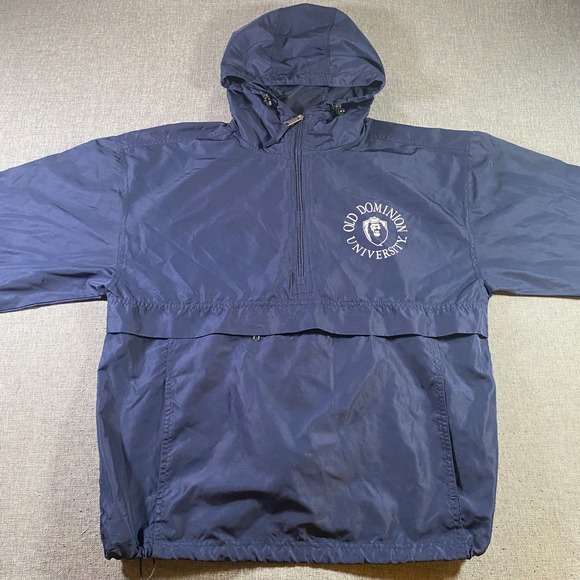 Champion Old Dominion University Anorak Pullover Jacket - Size M - Picture 1 of 7